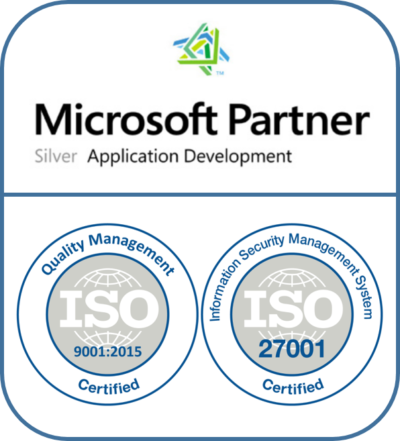 MS Partner & ISO Combined Logo